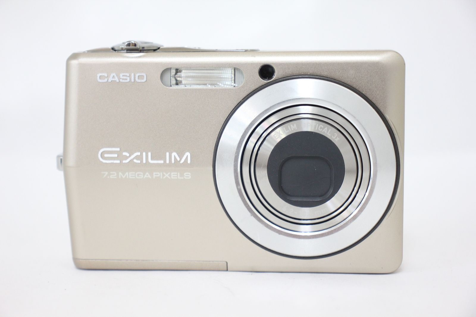 返品保証】 カシオ Casio Exilim EX-Z700 ゴールド 3x バッテリー付き