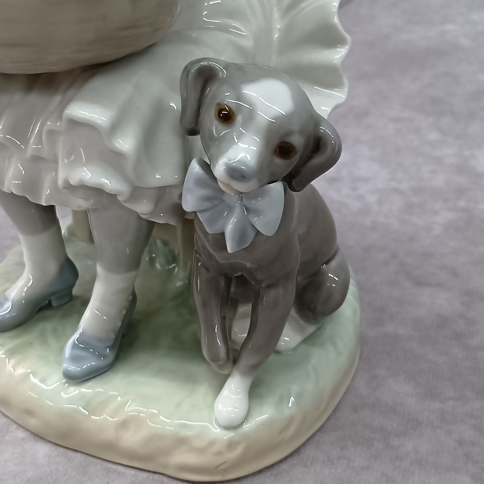 絶版】LLADRO リヤドロ 花咲く季節に 1970年代制作 高さ21cm