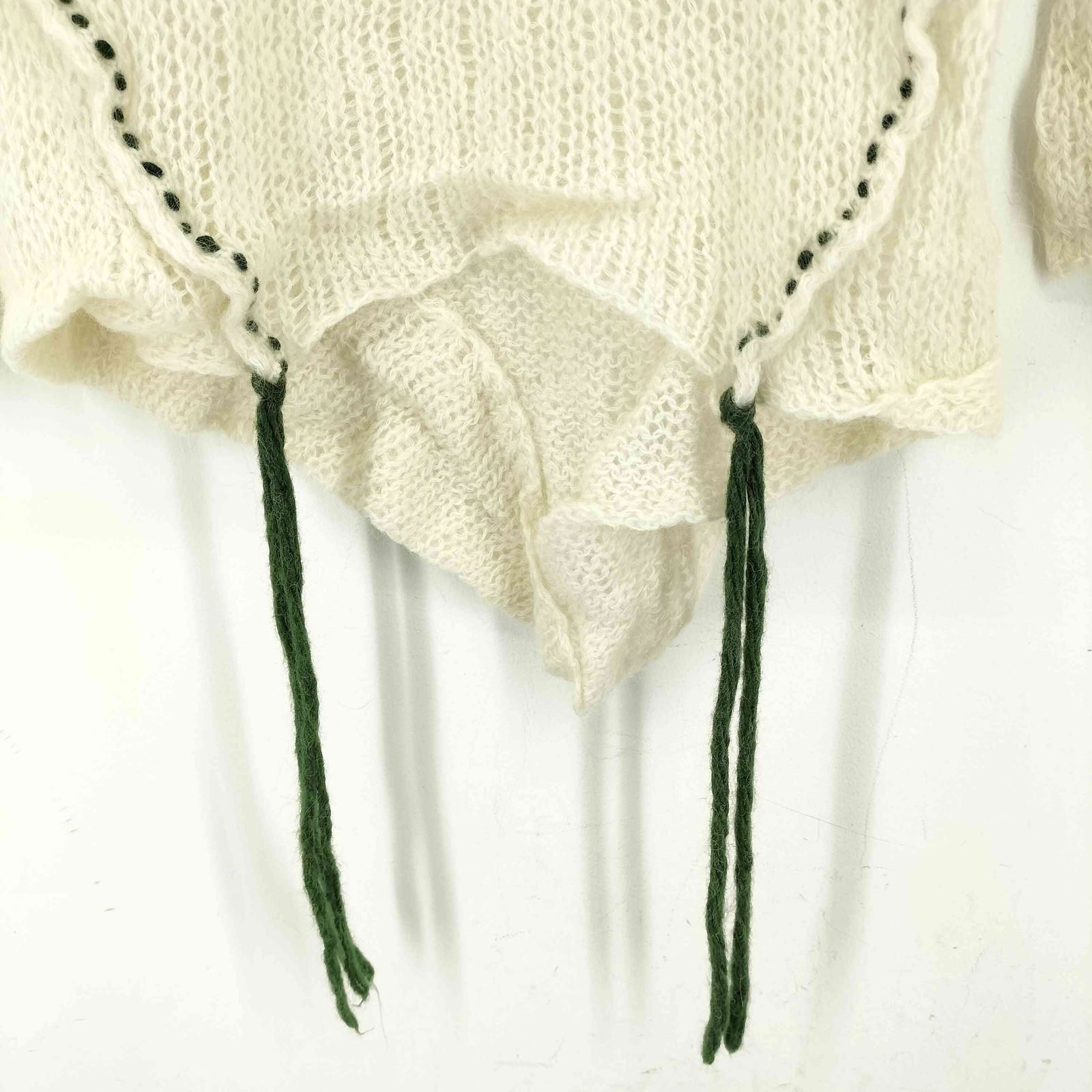 Pameo Pose(パメオポーズ) 21aw Stitched Mohair Knit Top レディー 中古 古着 0329 パメオポーズ Pameo Pose 21aw Stitched Mohair Knit Top
