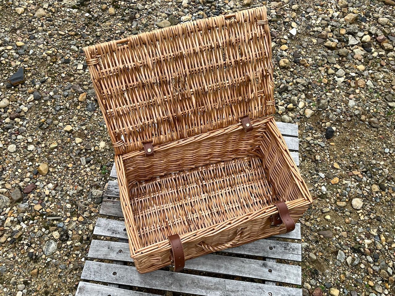 ヴィンテージバスケット ハンパー