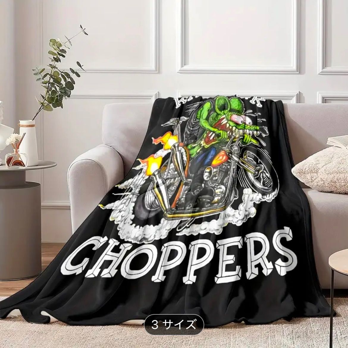 RAT FINK ラットフィンク バイク アメカジ ブラック キャラクター