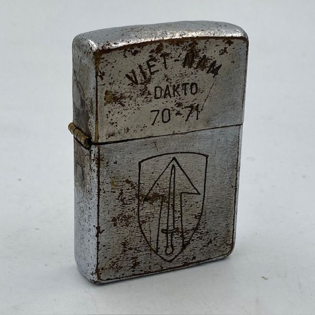 ベトナムZIPPO】本物 1970年製ベトナムジッポー「米軍部隊章」