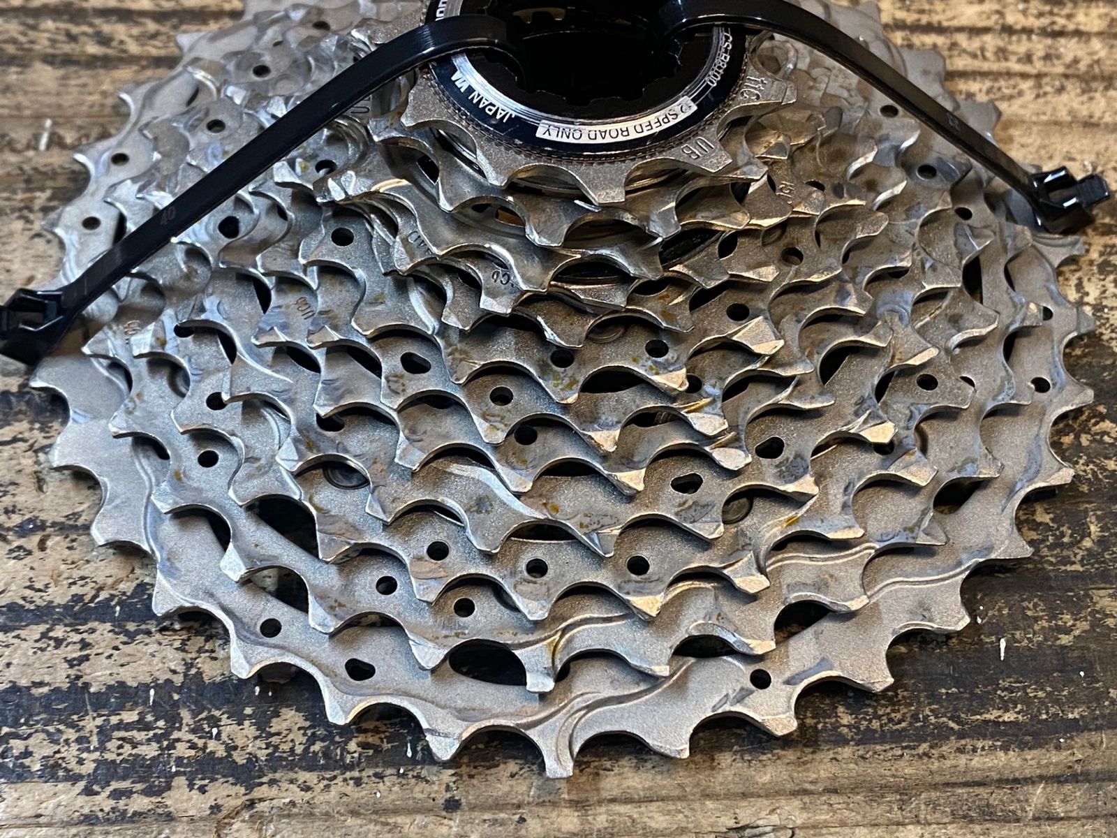 【本物保障】 JH019 シマノ SHIMANO アルテグラ ULTEGRA CS-R8100 スプロケット 11-34T 12S ロースペーサー