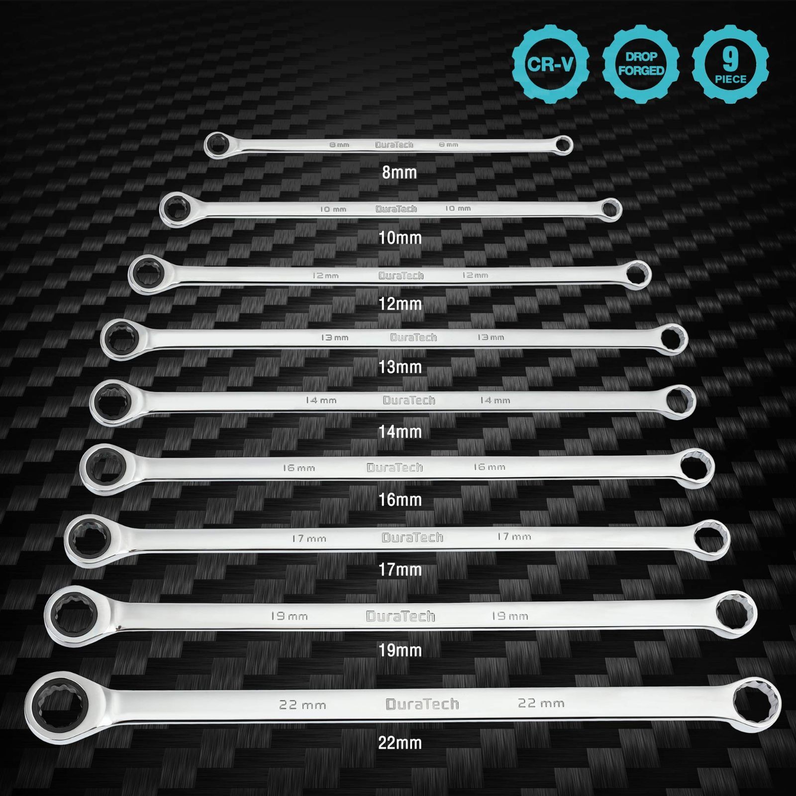 ミラー仕上げ メガネレンチセット