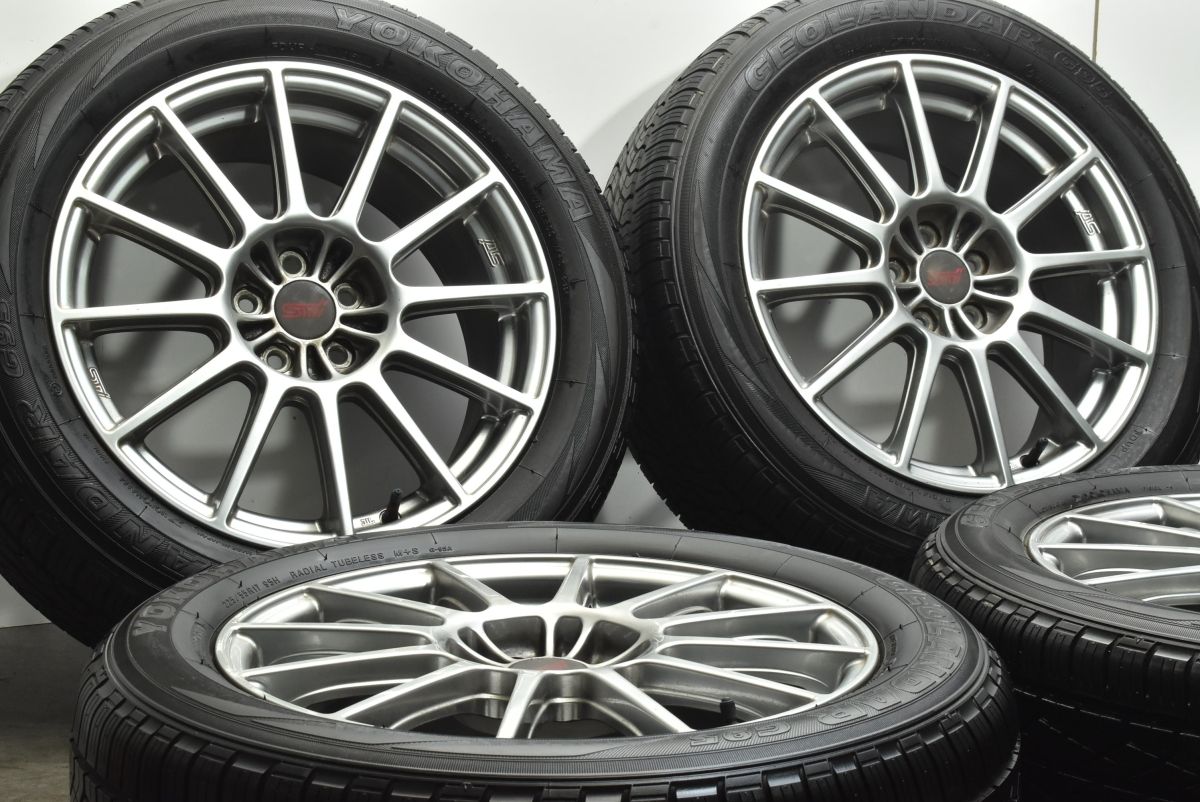 希少 美品 スバル STI 純正 17×7j+48 5穴 PCD100 4本
