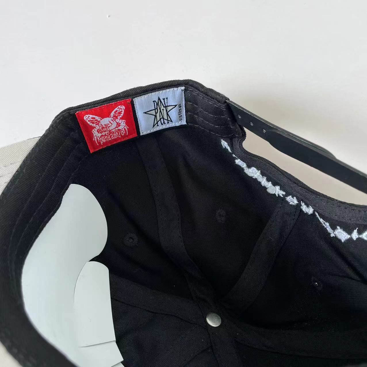 punkandyo キャップ 帽子 p&y skateboard 黒 punkandyo p&y capキャップ