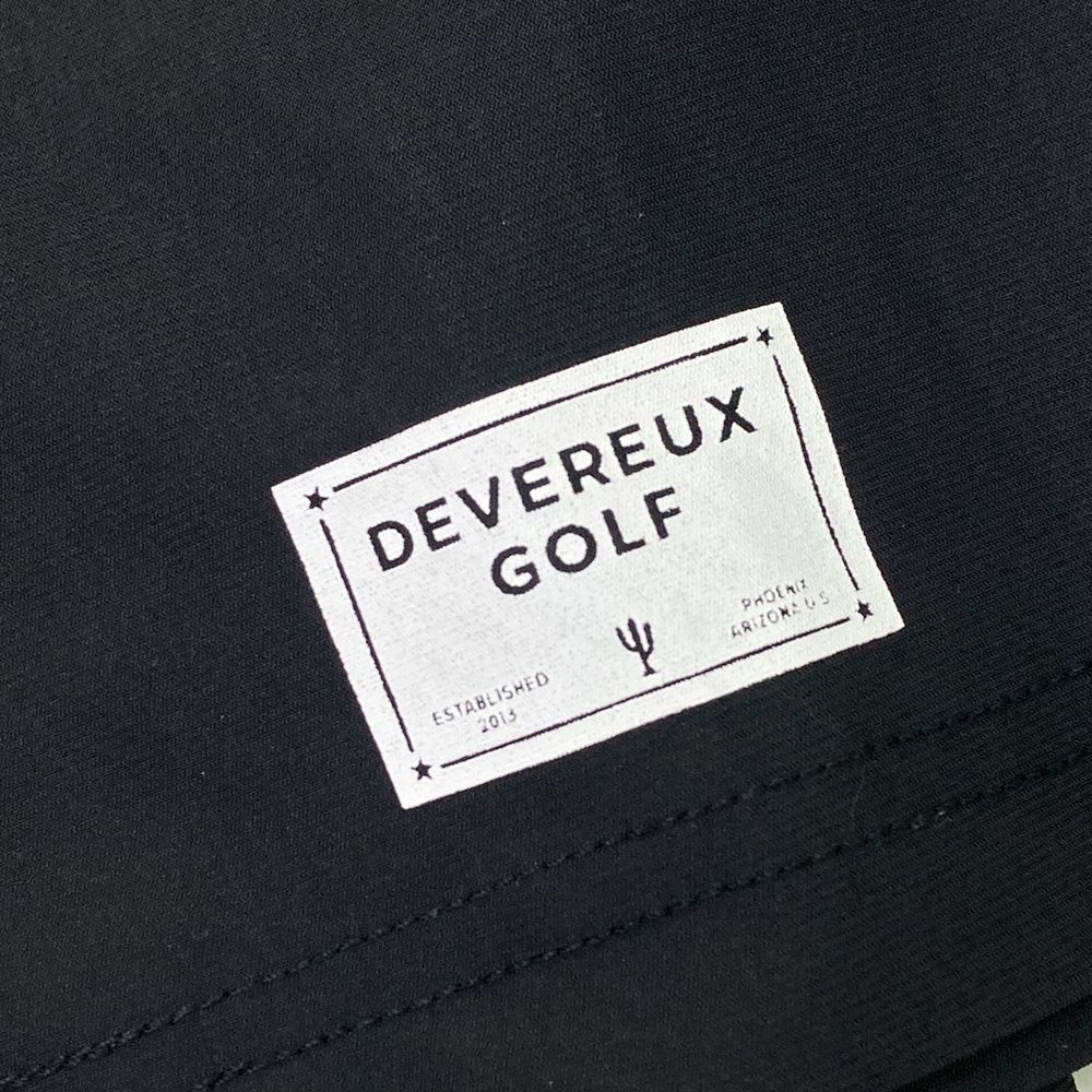 デヴァローゴルフ オーバーサイズ Sサイズ モックネック Tシャツ カーキ DEVEREUX GOLF tシャツ クラシックモックネックTシャツ メンズ