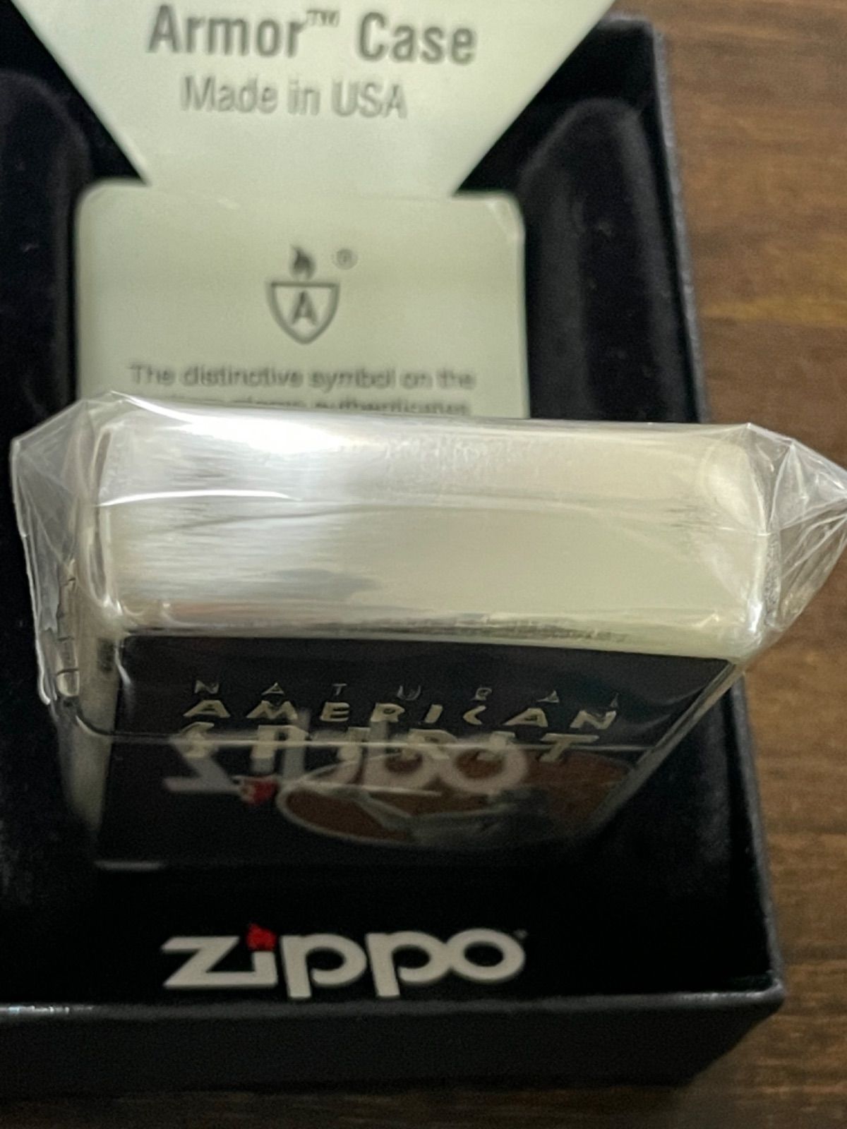 zippo アメリカンスピリット アーマー 木象嵌 2015年製 - メルカリ