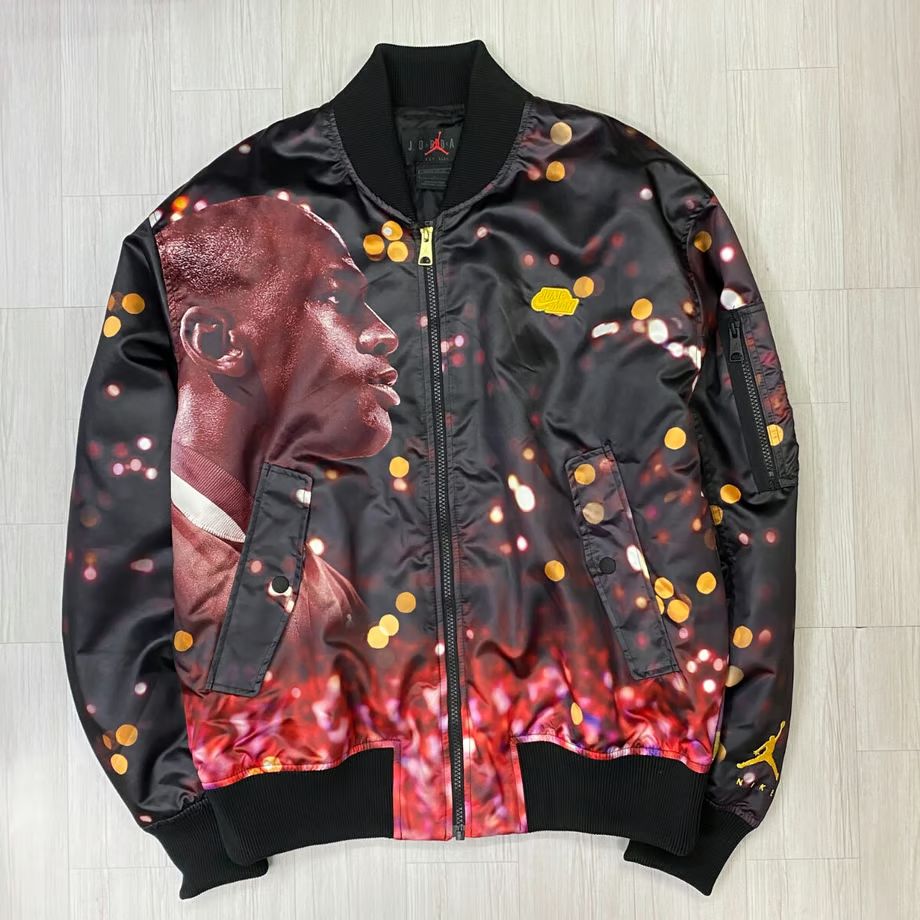 NIKE ナイキ AIR JORDAN マイケルジョーダン グラフィック MA-1 