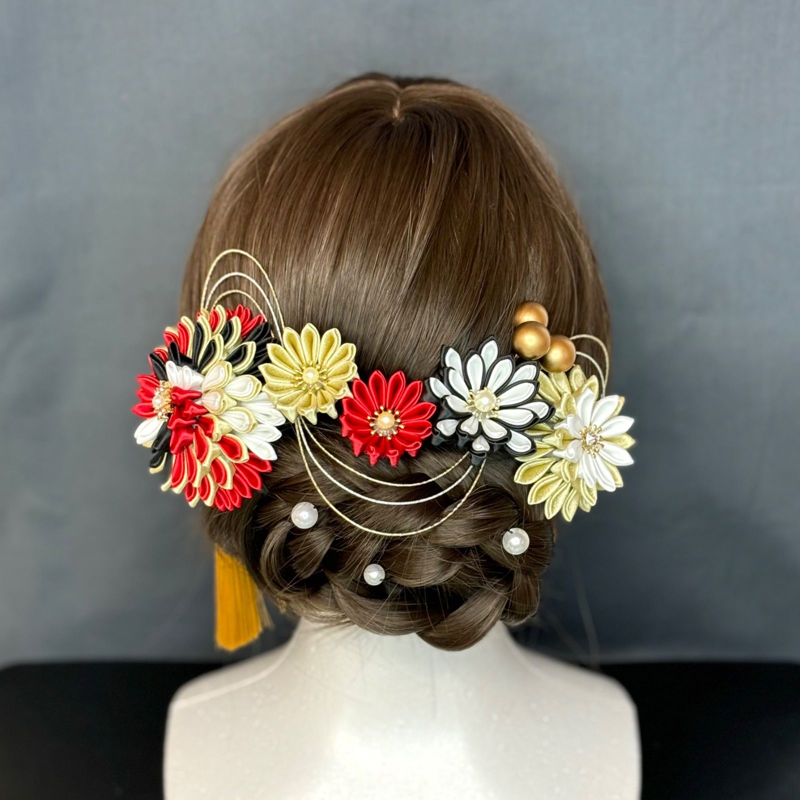 細タペストリー 『節句つるし飾り』 和モダン 端午の節句 タぺストリー 麻 細タペストリー 『 菖蒲の花 』 京都 洛柿庵 麻 10×170ｃｍ しょうぶ