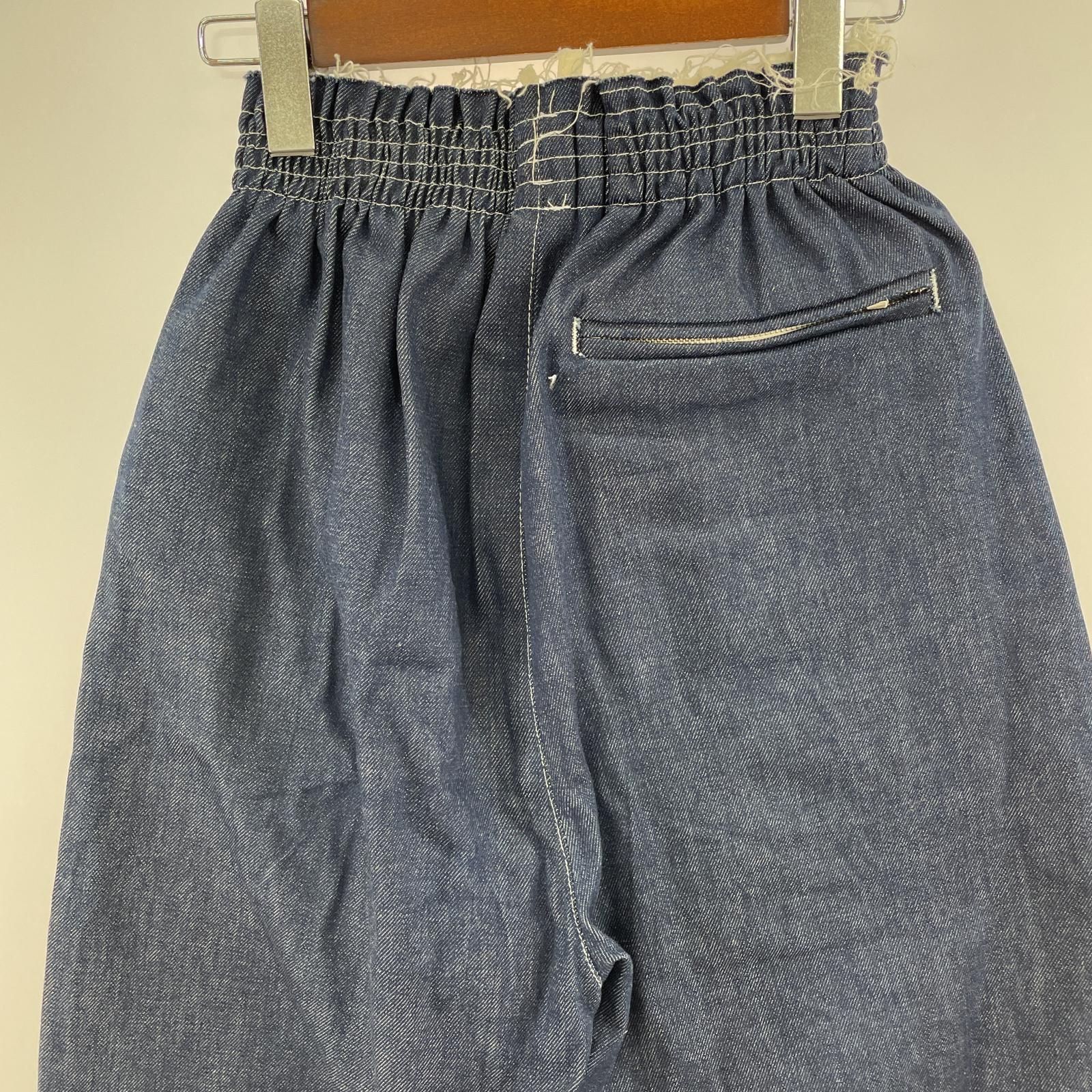 23SS camiel fortgens grandma pants デニム Grandma Pant — Blue – La Garçonne
