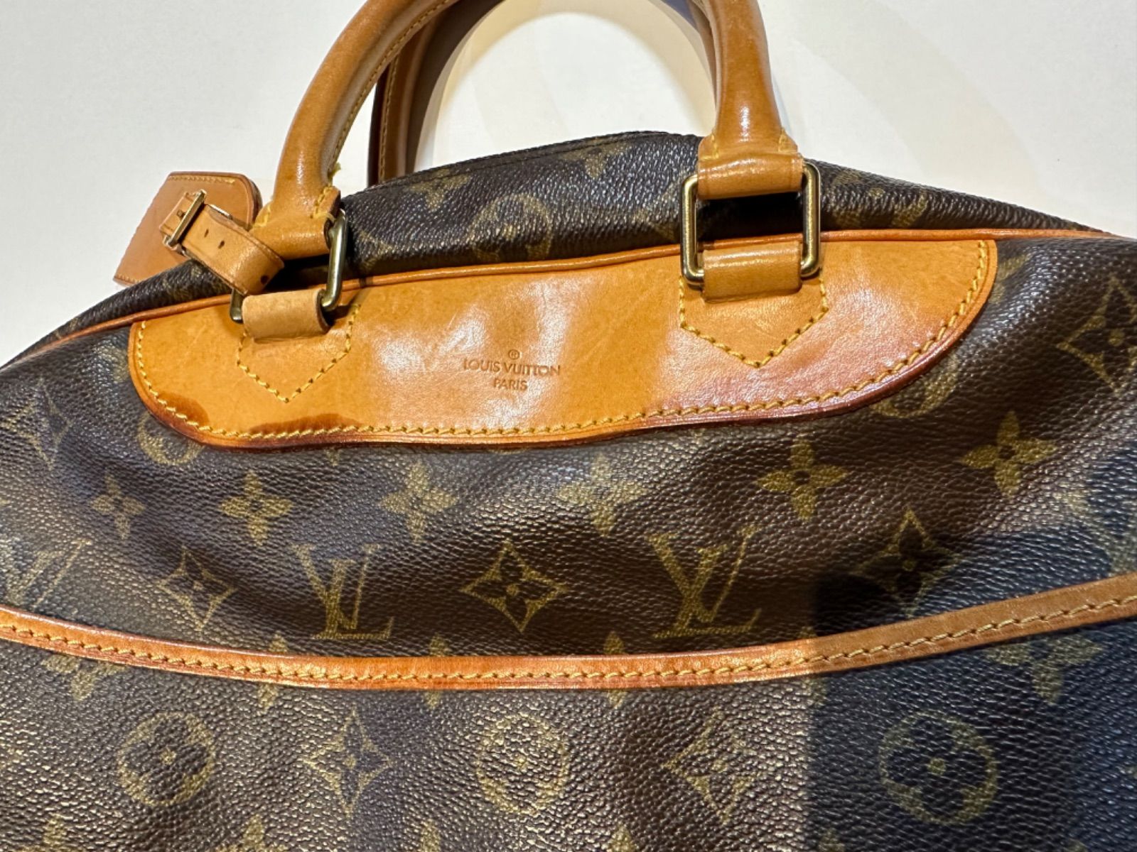 LOUIS VUITTON モノグラム ドーヴィル ボストンバッグ - メルカリ