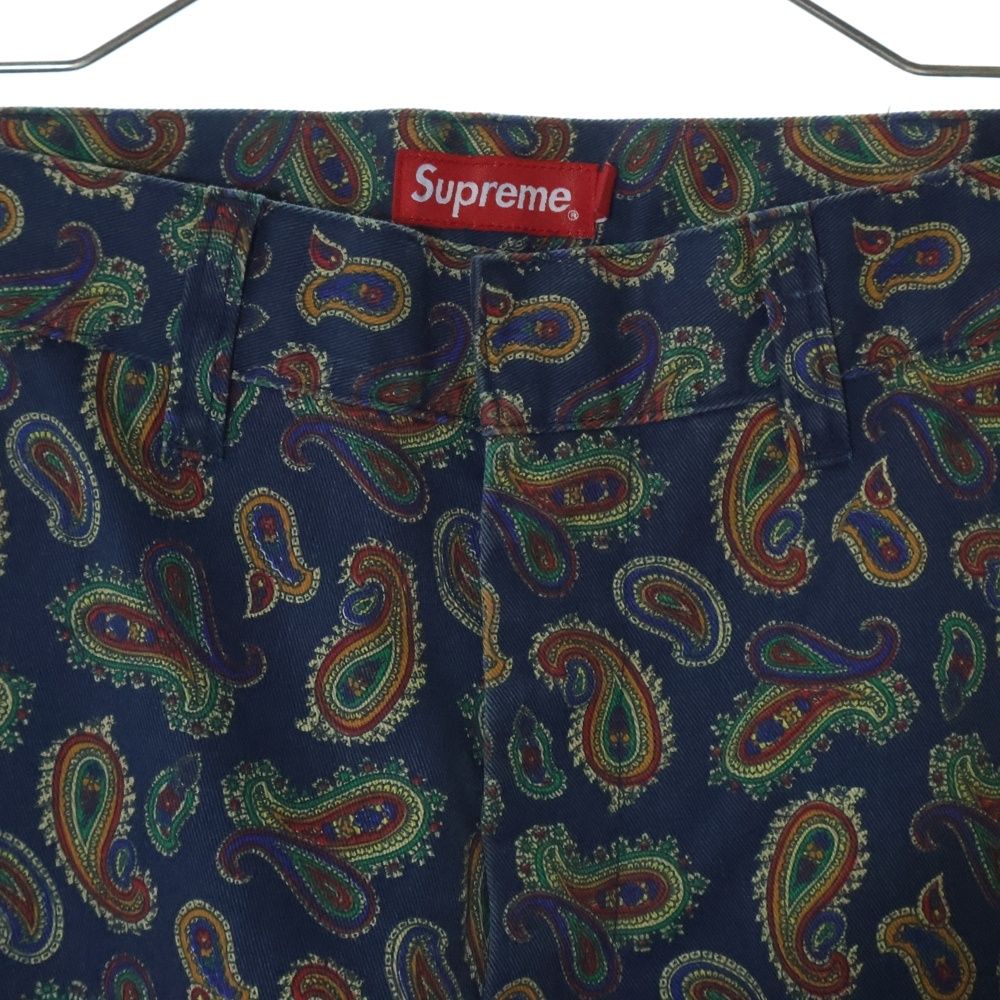 SUPREME (シュプリーム) 13AW Paisley Work Pant ペイズリー
