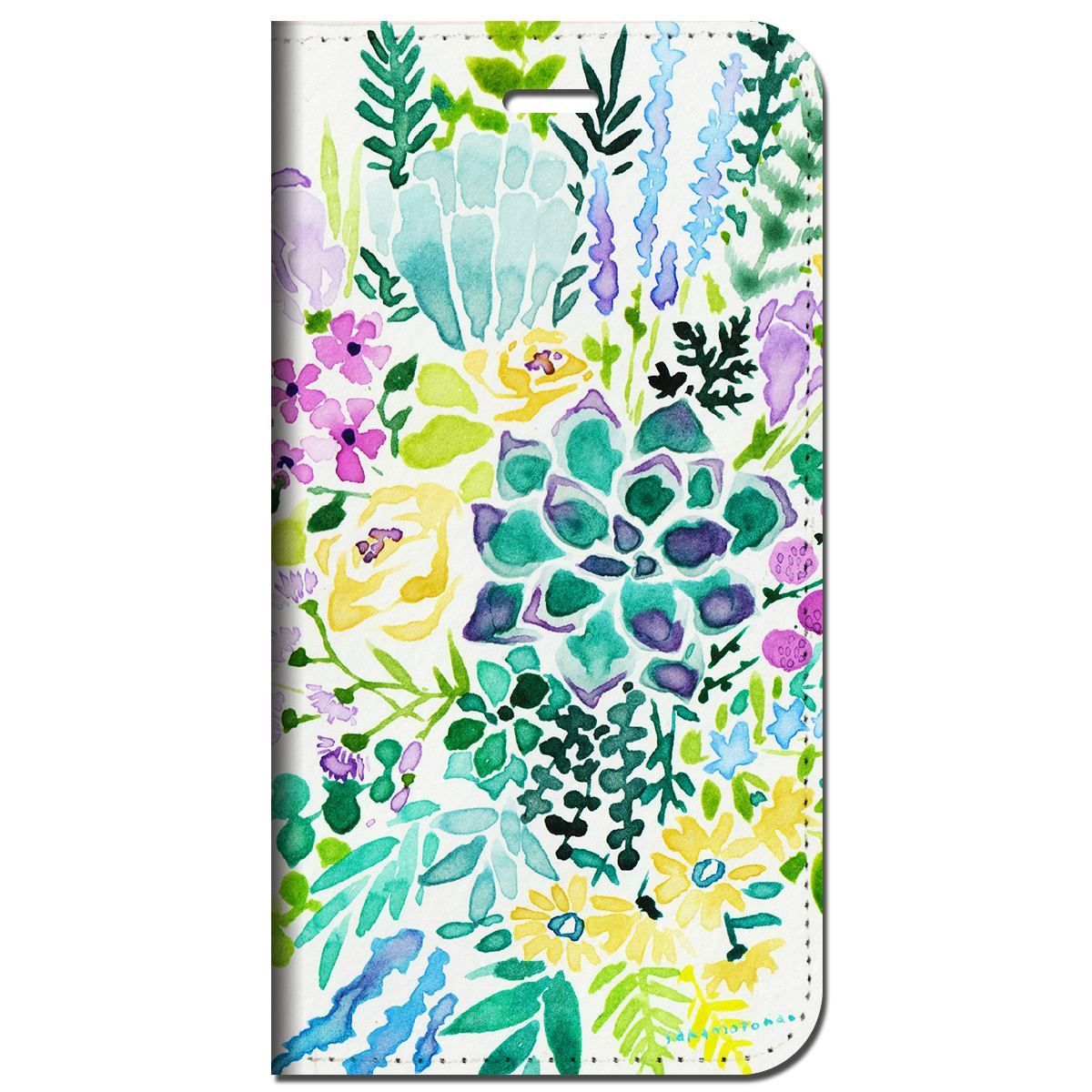 iPhone16 他 手帳型 ケース 春の花束  iPhone SE 8 13 12 他 iPhone各機種対応可能 スマホケース  1p