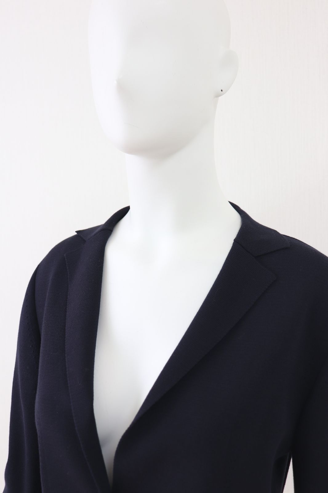 【定価13.6万✨】FOXEY リネン混　ツイードジャケット　ネイビー　40 New Season with FOXEY NEW YORK . 軽やかなセーラージャケット