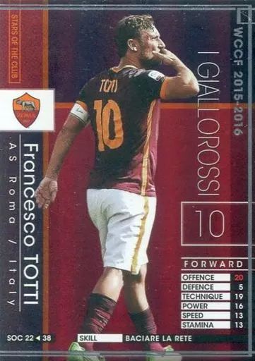 wccf バラ売り 中古】WCCF SOC 22/38[STARS OF THE CLUB]：フランチェスコ