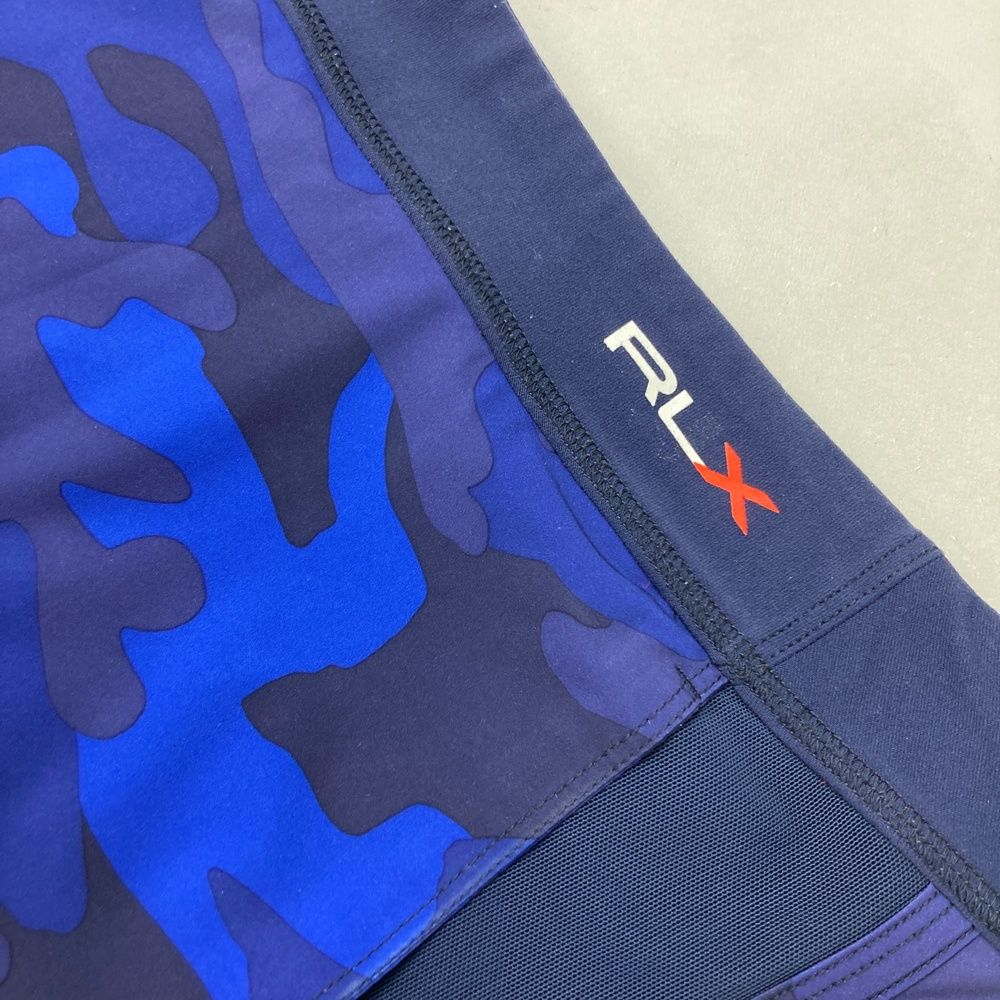サイズ：XS RLX ラルフローレン インナー付き ストレッチスカート 迷彩