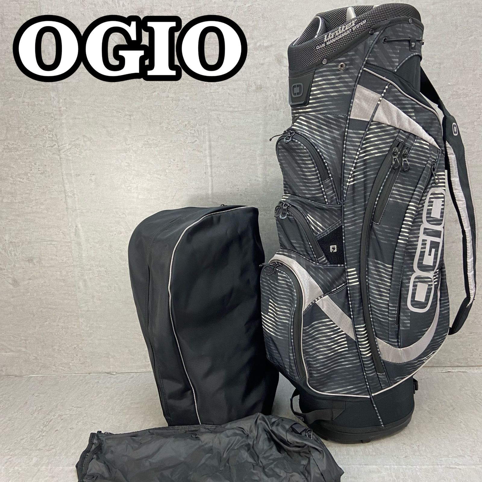 OGIO　UNITER　ゴルフ用　キャディバッグ　カート式　オジオ　ユナイター OGIO UNITER ゴルフ用 キャディバッグ カート式 約10型 約25cm
