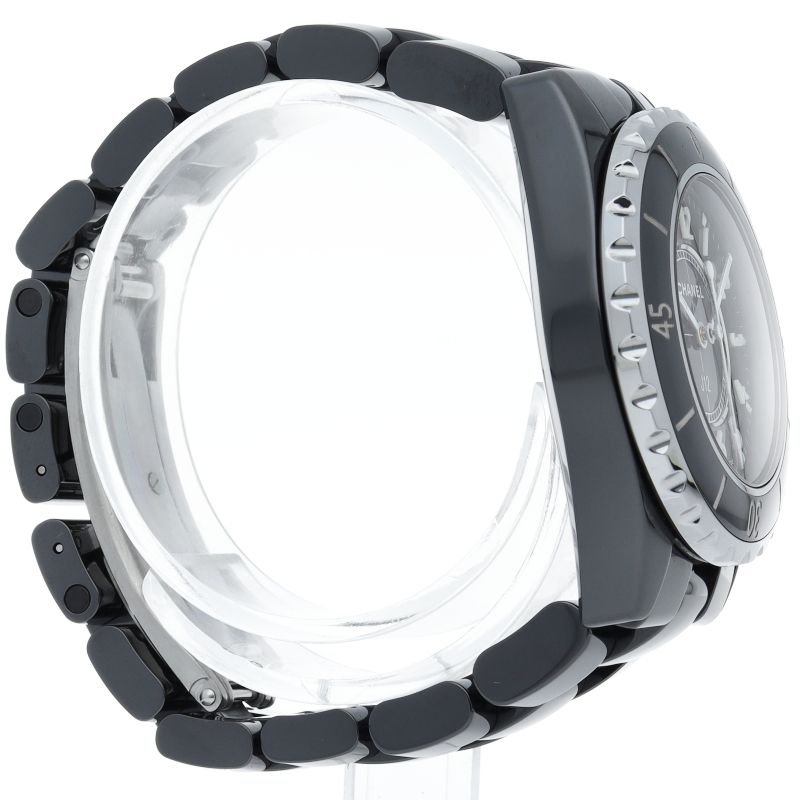 シャネル J12 ウォッチ 33mm H0682  セラミック レディース時計 ブラック 仕上げ済  美品 【中古】