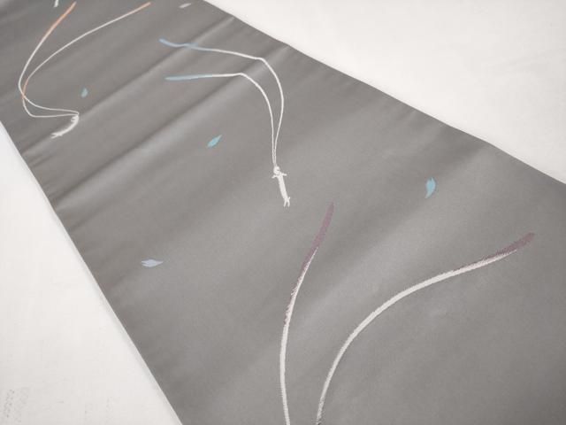 平和屋本店□極上 世界的人形師 辻村寿三郎 ジュサブロー 六通柄袋帯  