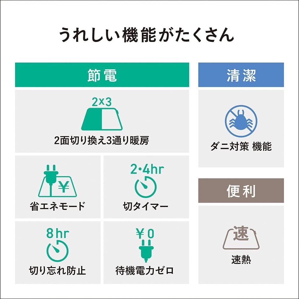 パナソニック ホットカーペット 電気カーペット ディズニーデザイン