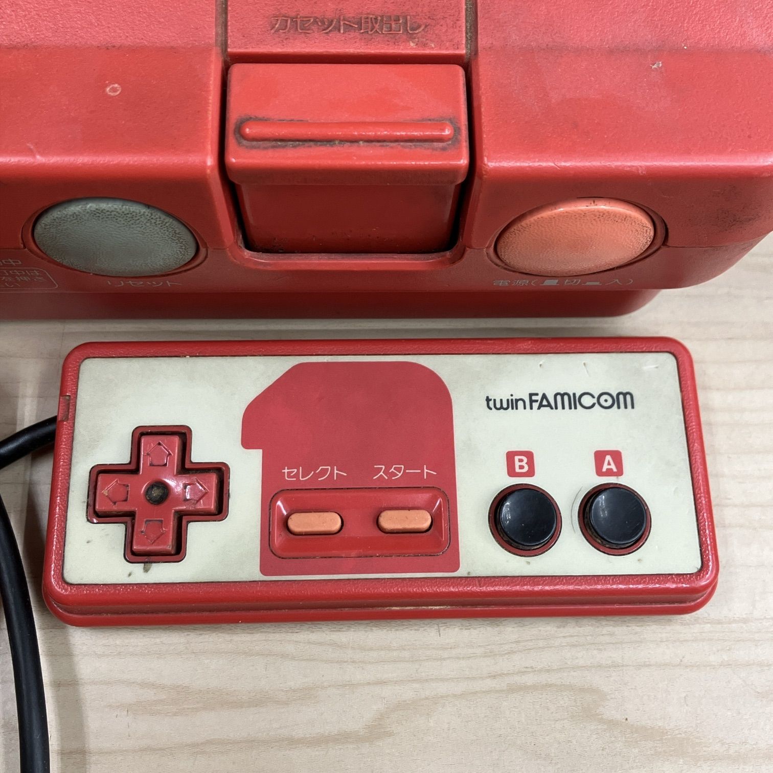 SHARP TWIN FAMICOM AN-500R ツインファミコン ジャンク品 - メルカリ