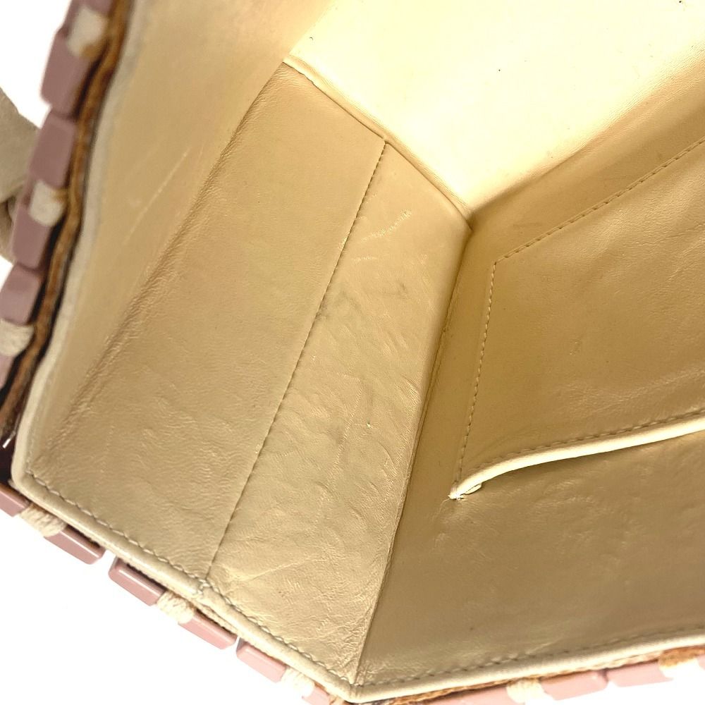 CHANEL シャネル ハンドバッグ パズルバッグ プラスチック ピンク  