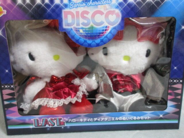 ◇未使用◇Happyくじ characters DISCO LAST賞◇ハローキティと