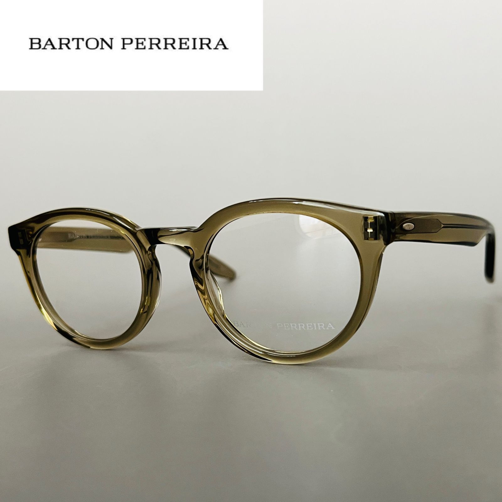 眼鏡 バートンペレイラ flaneur バートンペレイラ メガネ BARTON PERREIRA メンズ レディース オーバル