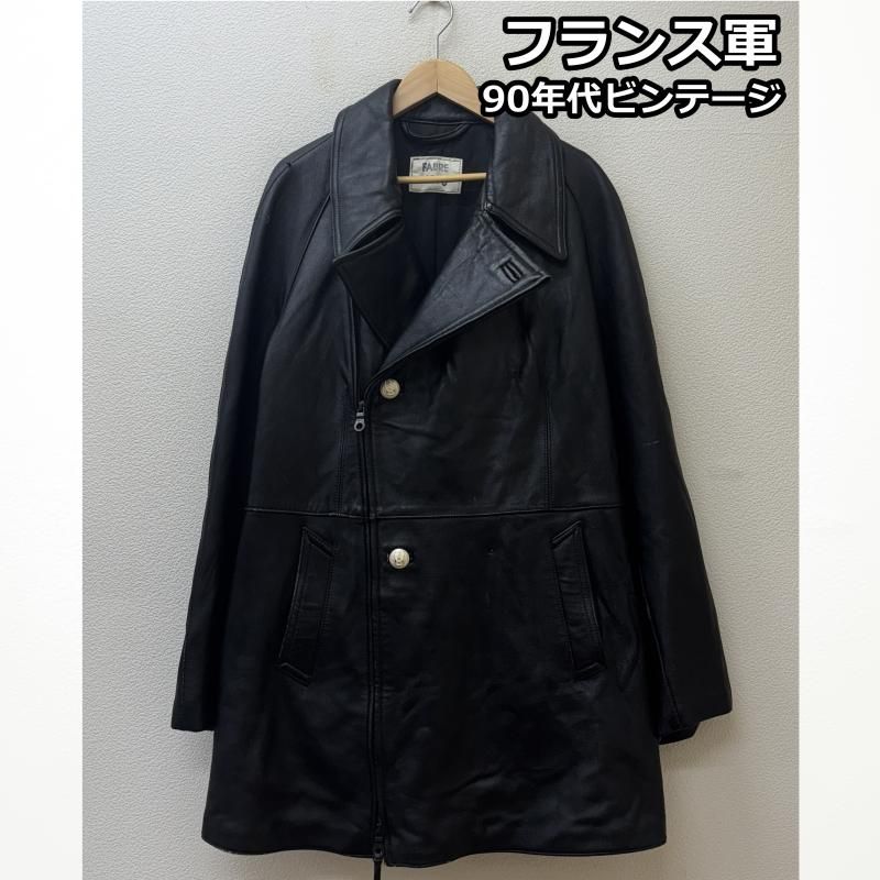USED 古着 ジャケット、上着 レザージャケット FABRE フランス軍