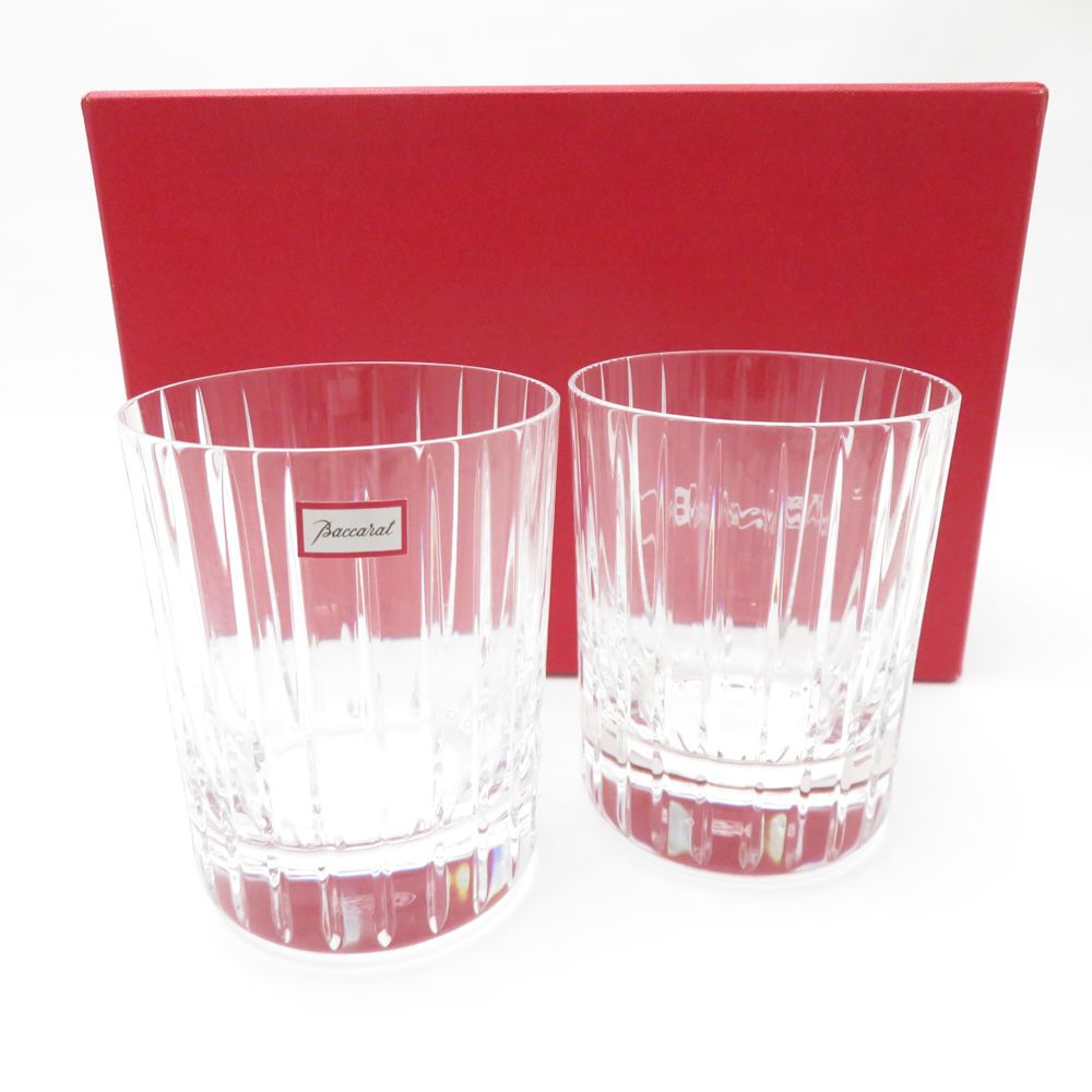 ♥ Baccarat バカラ ハーモニー タンブラー 2客 ペア ロックグラス オールドファッション SO3596U2