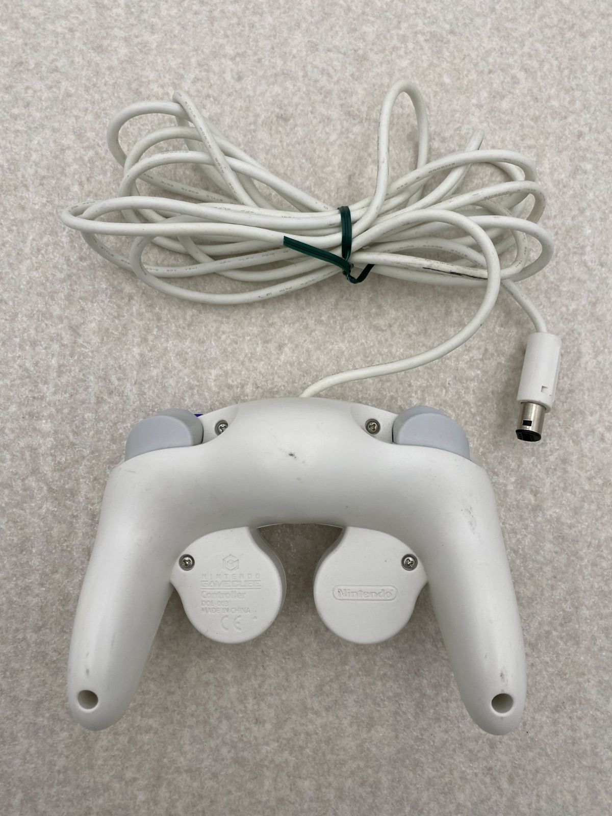 ニンテンドーゲームキューブ コントローラー ホワイト 動作品