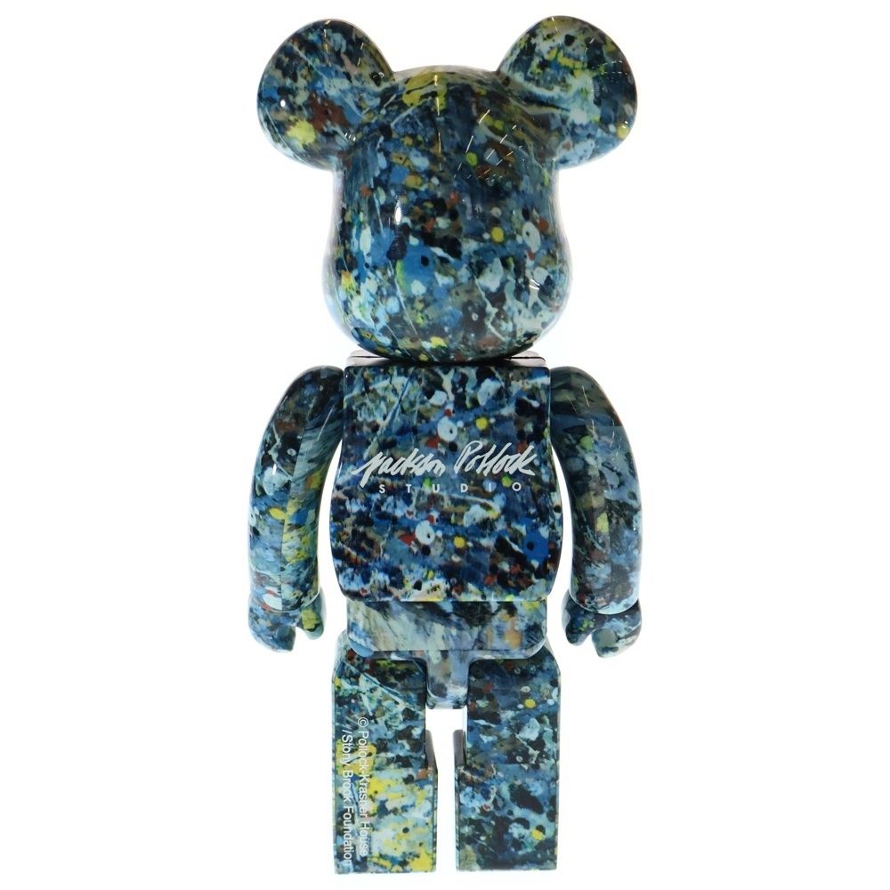 MEDICOM TOY - ベアブリック ジャクソン ポロック Ver.2.0 100% & 400% MEDICOM TOY (メディコムトイ) Jackson Pollock Studio BE