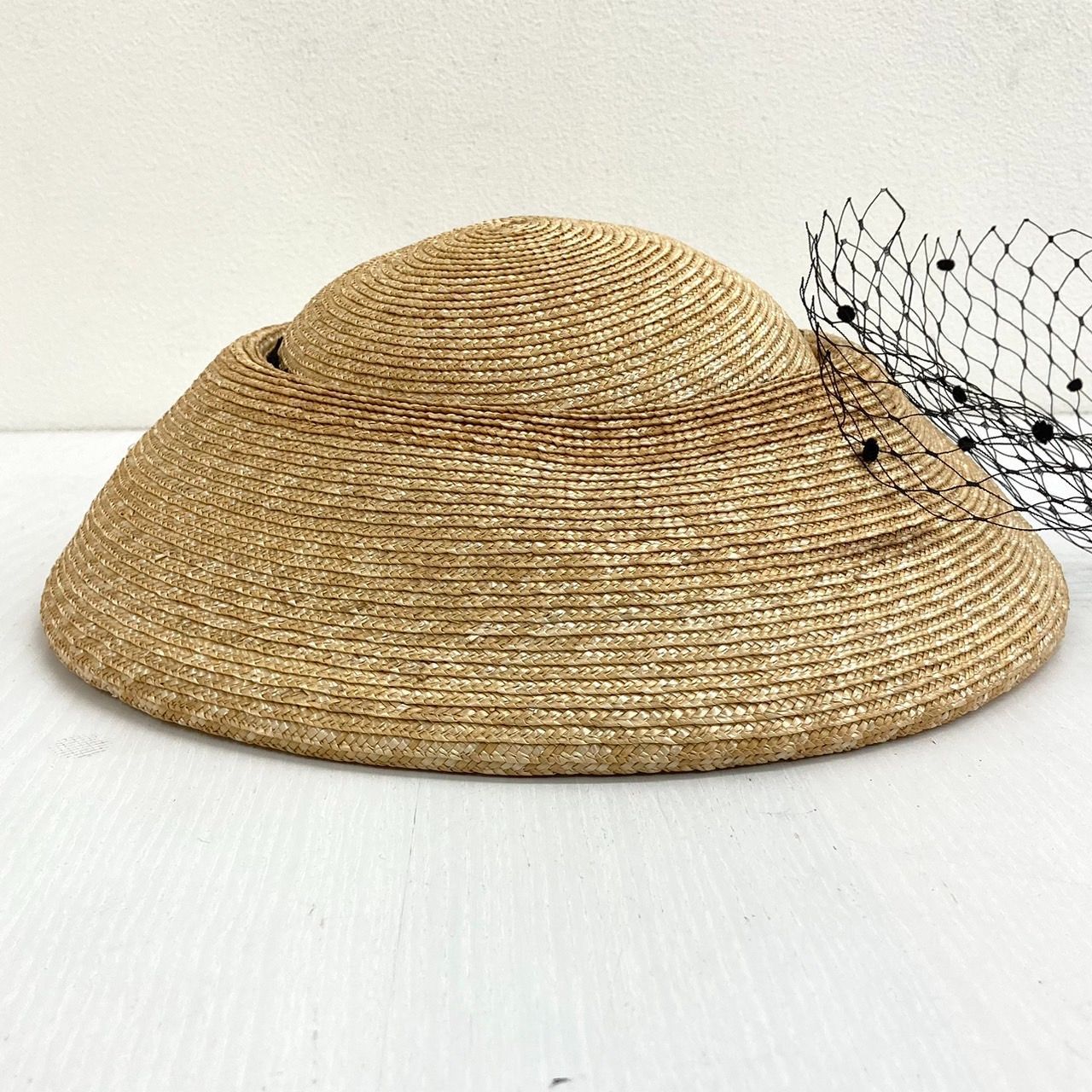 Tete サロンドシャポー 帽子 麦わら帽子 ヘッドドレス ヘッド
