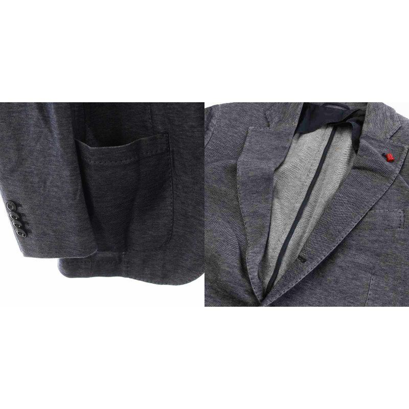 【美品】バーニーズニューヨーク × カノニコ 上質 テーラードジャケット 46 バーニーズニューヨーク BARNEYS NEW YORK ASTON テーラード