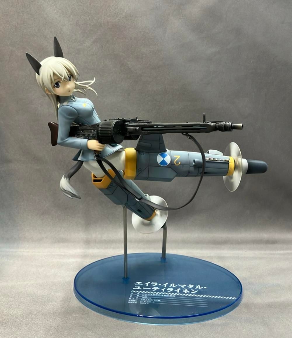 フィギュア ストライクウィッチーズ エイラ・イルマタル・ユーティライネン/Bf109K-4 1/8 ALTER エイラ・イルマタル・ユーティライネン | ALTER