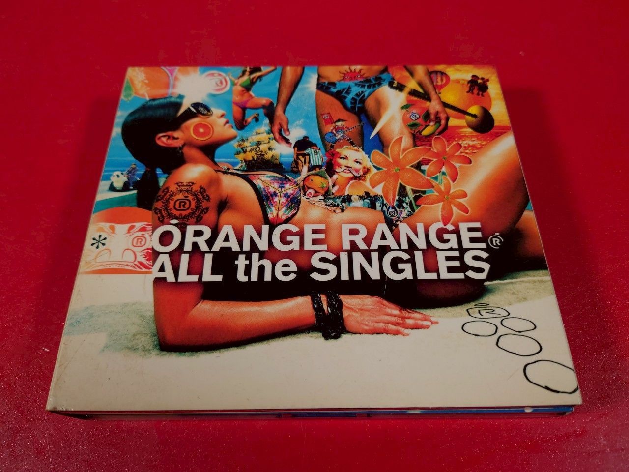〇 ORANGE RANGE ALL THE SINGLES 紙ジャケット 邦楽CD