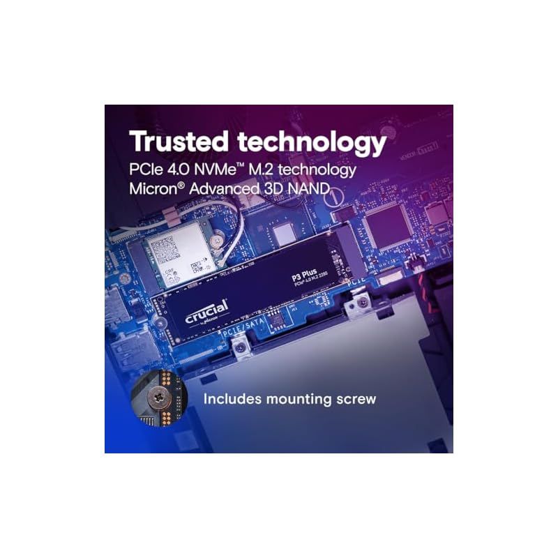 内蔵型SSD Crucial P3 Plus 1TB M.2 SSD 1TB Crucial P3 Plus 1TB PCIe