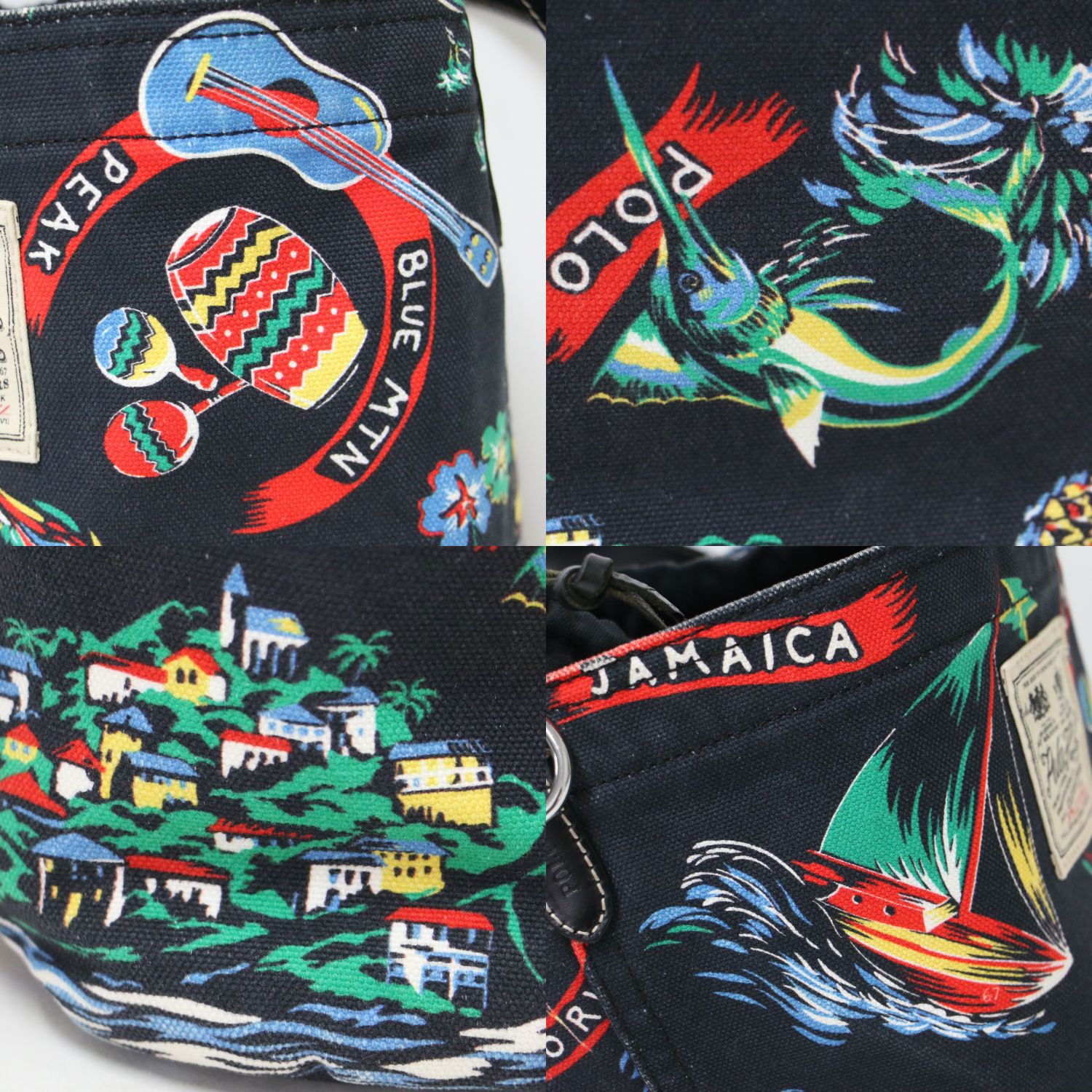 POLO Ralph Lauren ポロ ラルフローレン バッグ ブラック系 サイズ