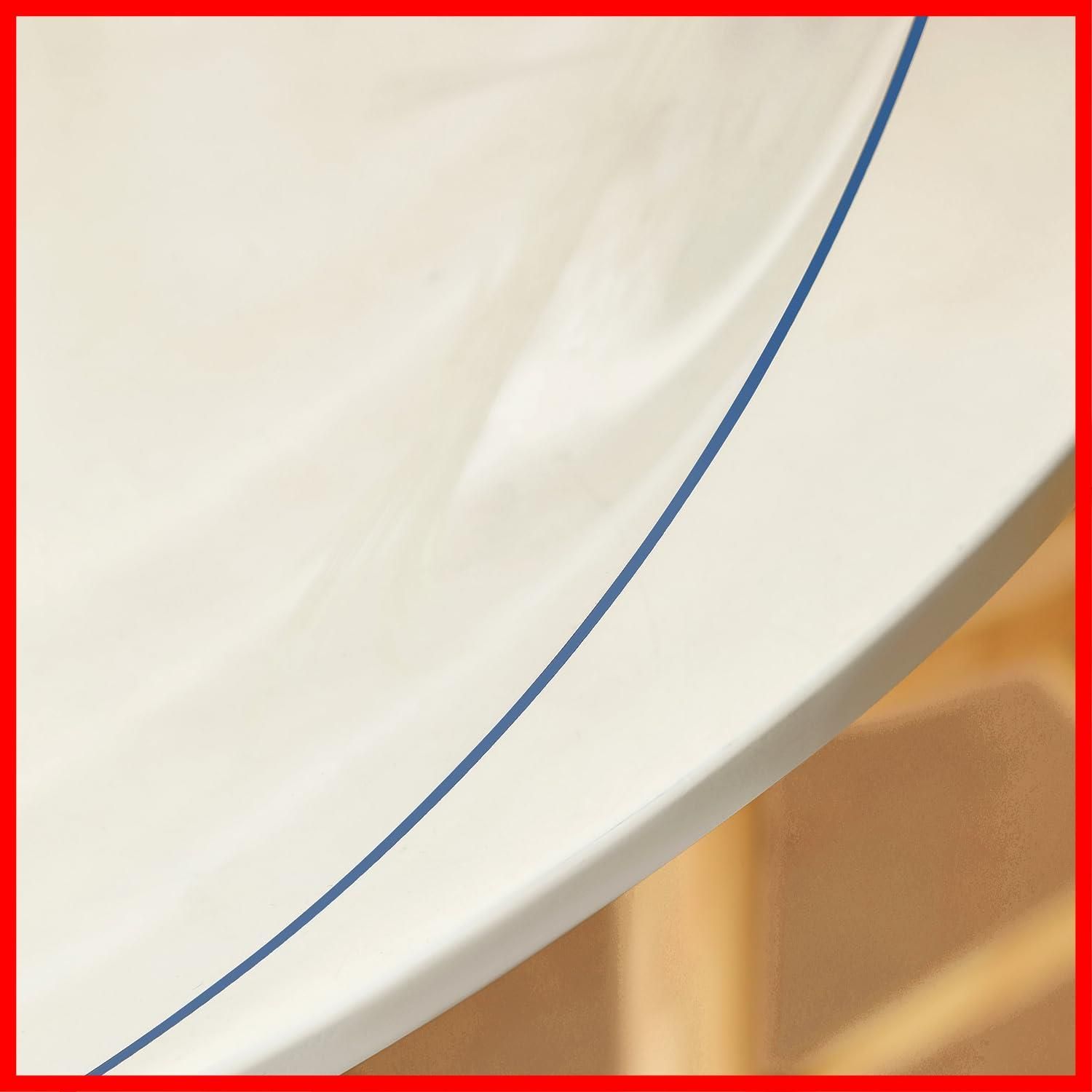 ビニール デスクマット 円形 マット 円形 テーブルカバー 厚さ2mm 無臭 円形直径90cm PVC製 テーブルクロス デスクマット 透明 耐熱撥水耐久汚れに耐える手入れ簡単サイズ選択 テーブルマット SKLAD-KIRPICHA_RU