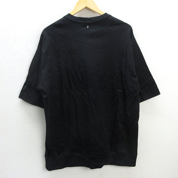 G■ドレステリア/DRESSTERIOR 櫻井貴史コラボ アイスクリアコットンTシャツ 086-34021【L】黒/men's/91【中古】■