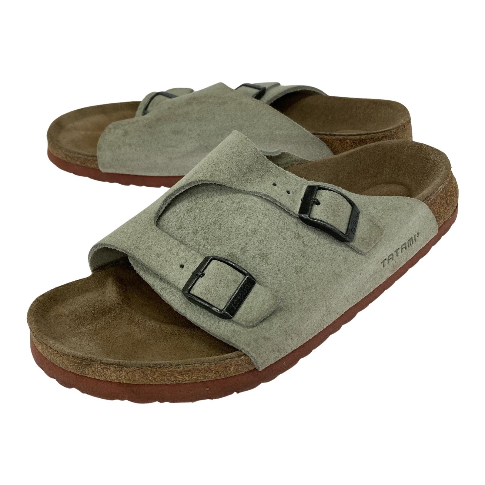 BIRKENSTOCK ビルケンシュトック サンダル size36/グレー×ブラウン系 