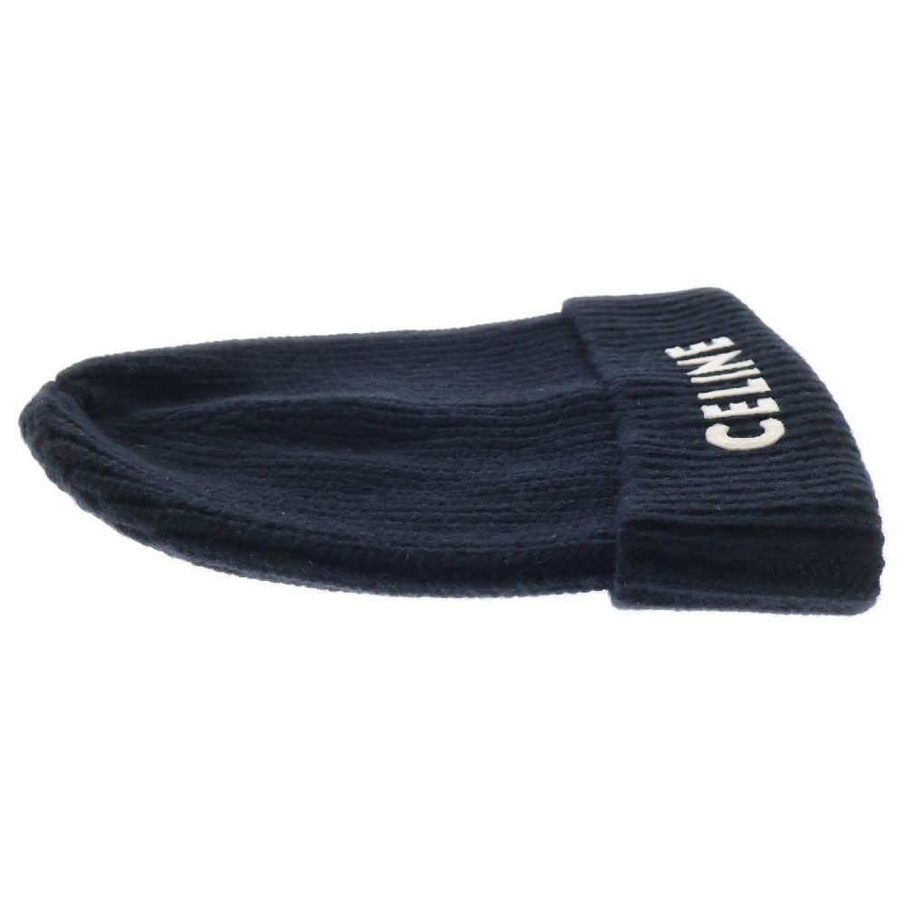 CELINE ロゴエンブロイダリー ニットキャップ ニット帽 2A25R535Q CELINE セリーヌ エンブロイダリーロゴ ニット帽子 ニット