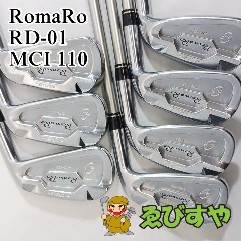 ROMARO RD-01 FORGED アイアンセット ゴルフクラブ　7本 ROMARO RD-01 FORGED アイアンセット ゴルフクラブ7本