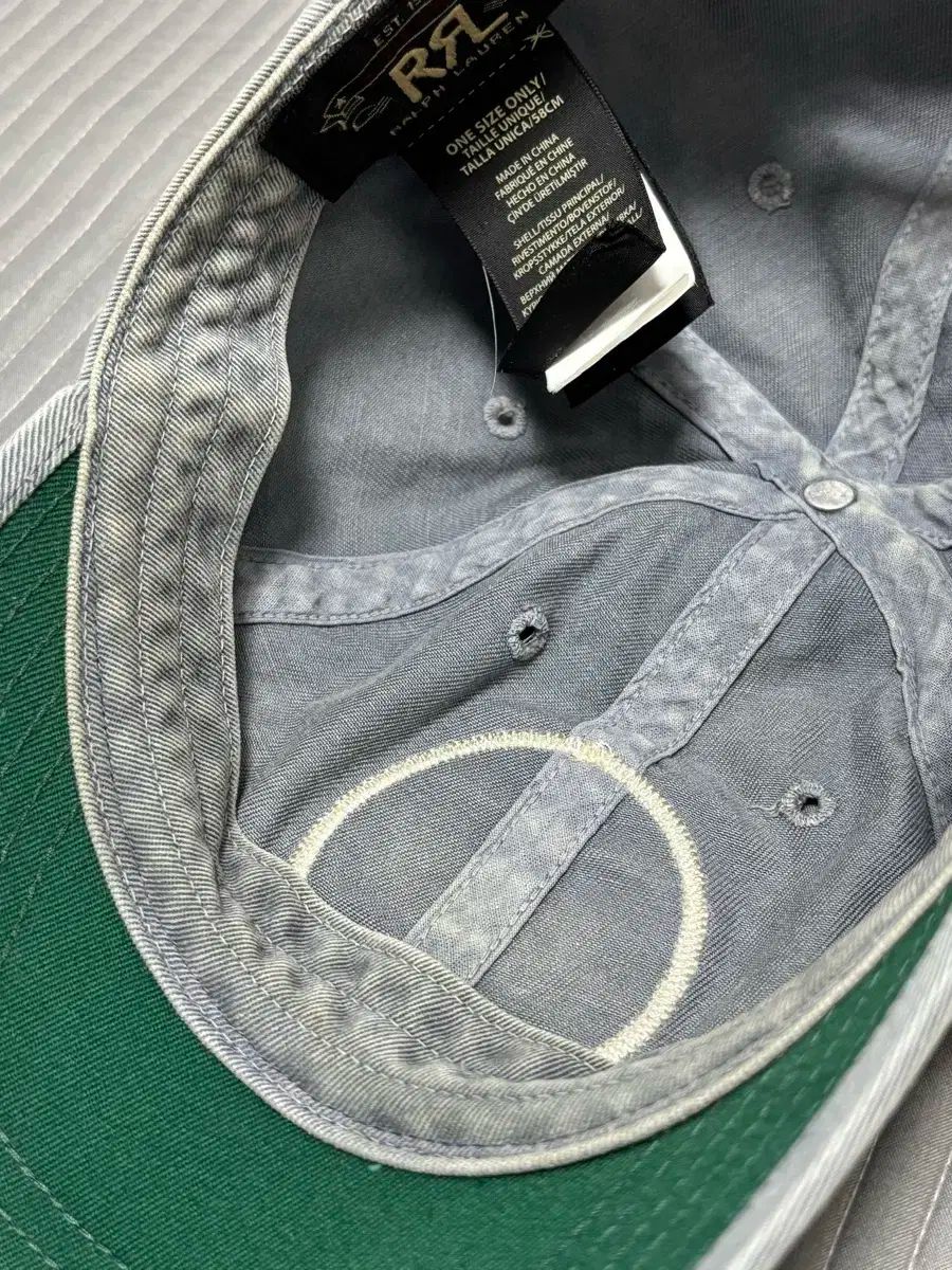 RRL ベースボールキャップ ブルー