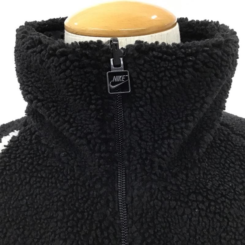 3XL NIKEフリースフルジップジャケット BQ6546-011黒リバーシブル | [ナイキ] メンズ フルジップ リバーシブル ボア ジャケット