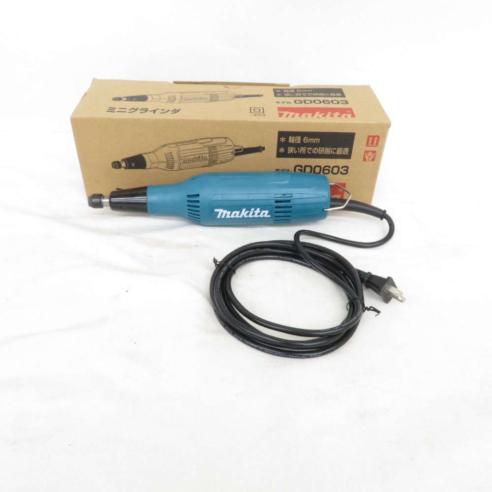 makita マキタ 100V 6mm ミニグラインダ スイッチ式 GD0603 ♥品
