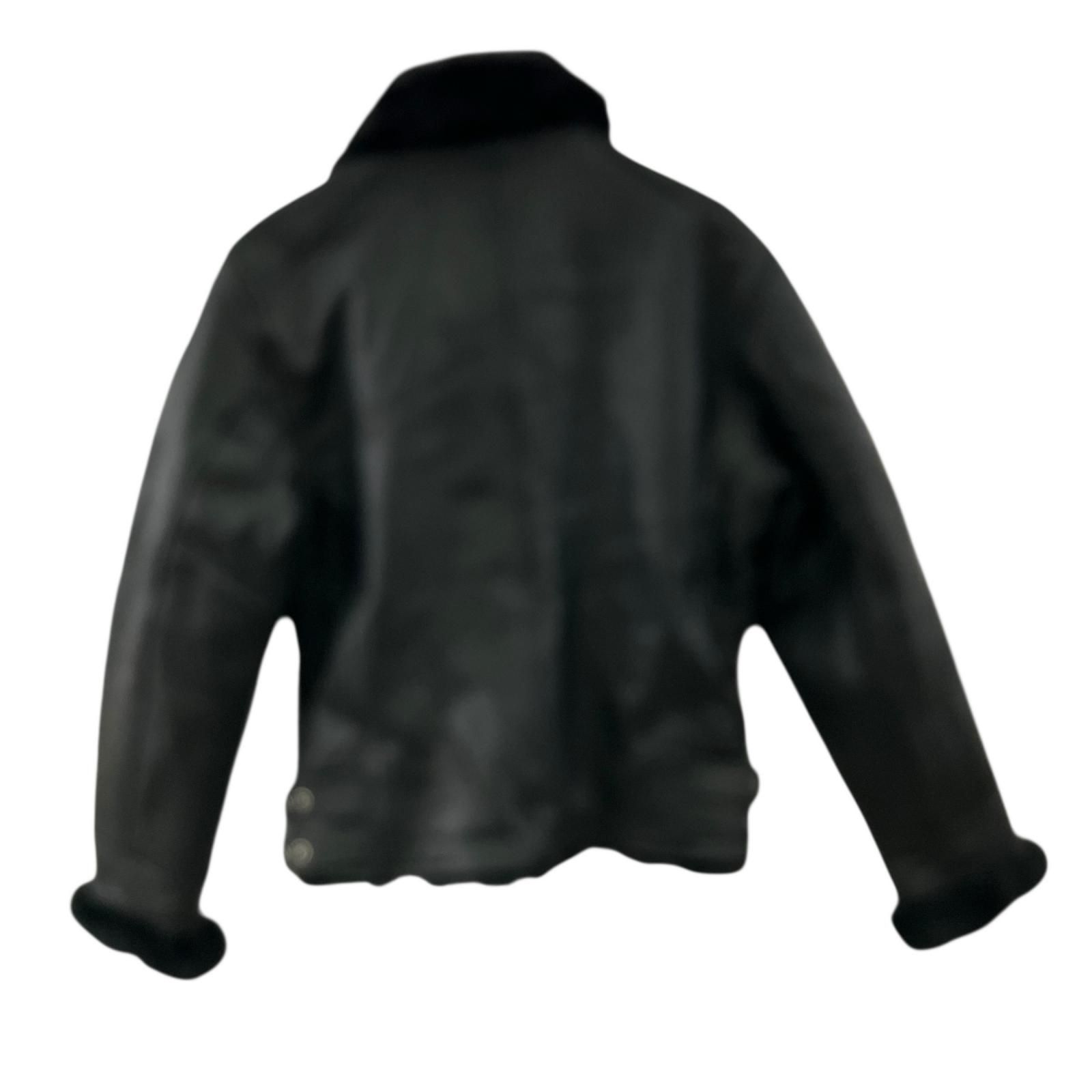 186000 HORN WORKS ホーンワークス レザージャケット M ブラック メンズ