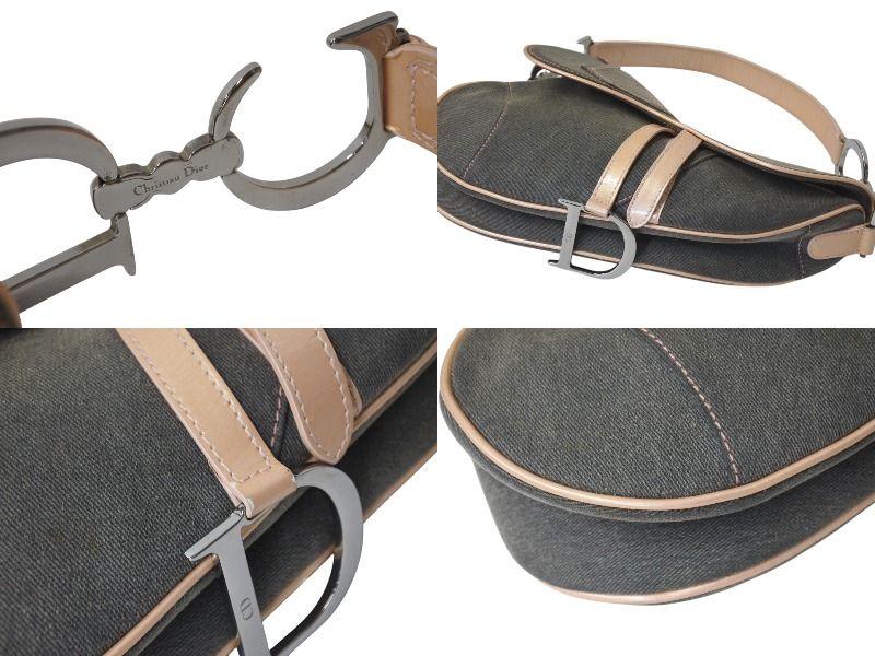 Christian Dior クリスチャンディオール サドルバッグ ワンショルダー  
