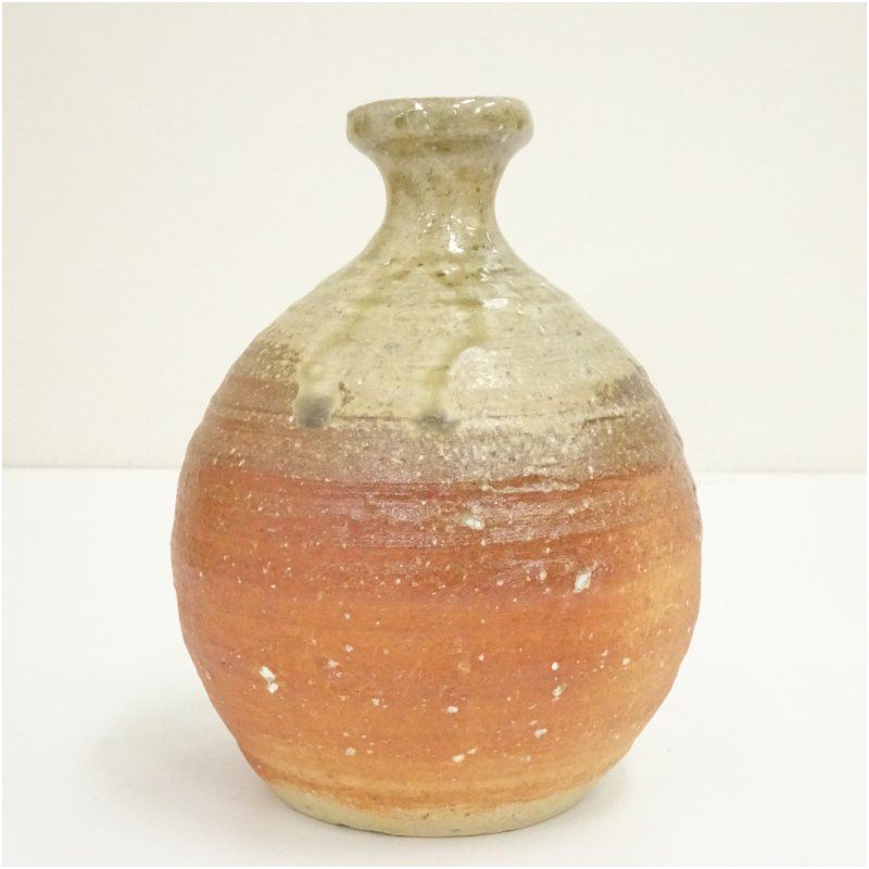 信楽焼 高橋楽斎造 花入（共箱） 花入れ 茶道 茶道具 花瓶 花器